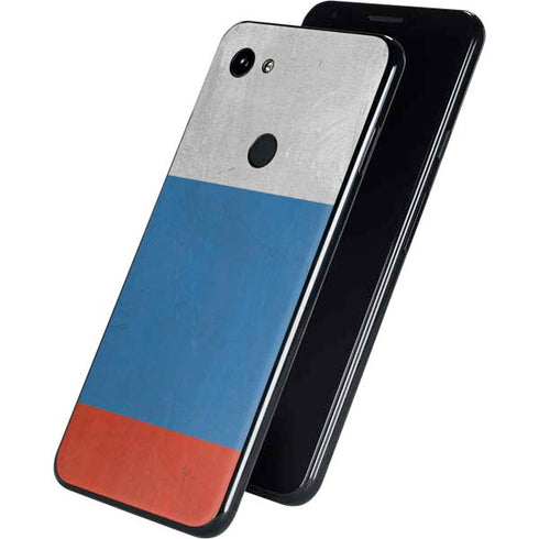 Russian Flag Distressed Google Pixel 3a XL Skin